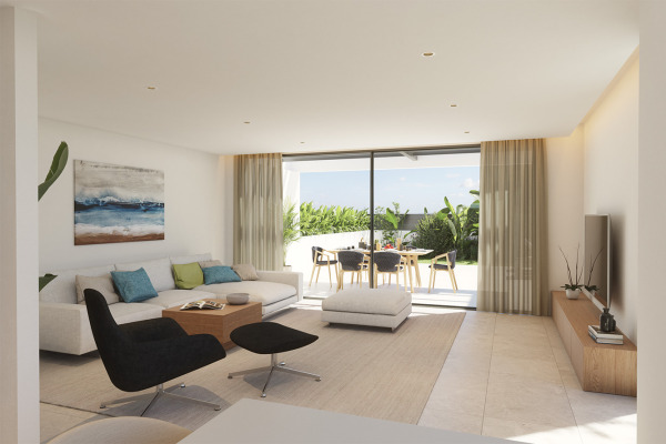 Moderne Neubau-Doppelhaushälfte mit privatem Pool in Portocolom Bild 5