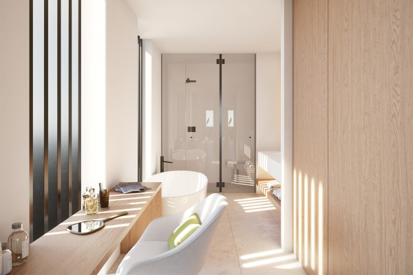 Moderne Neubau-Doppelhaushälfte mit privatem Pool in Portocolom Bild 7