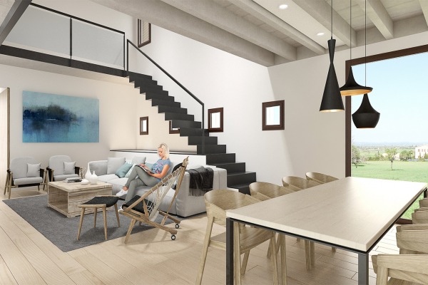 Finca Neubau mit traumhaftem Panoramablick nahe Felanitx Bild 2