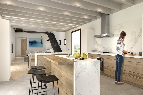 Finca Neubau mit traumhaftem Panoramablick nahe Felanitx Bild 3