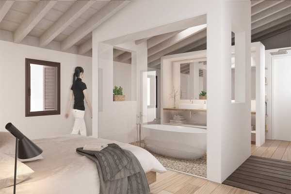 Finca Neubau mit traumhaftem Panoramablick nahe Felanitx Bild 4