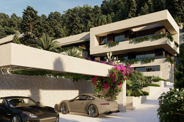 Baugrundstück mit Projekt für eine exklusive Villa in Son Vida Bild 2
