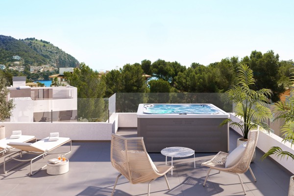 Neues Penthouse in einer Neubauanlage von einem bekannten Bauträger