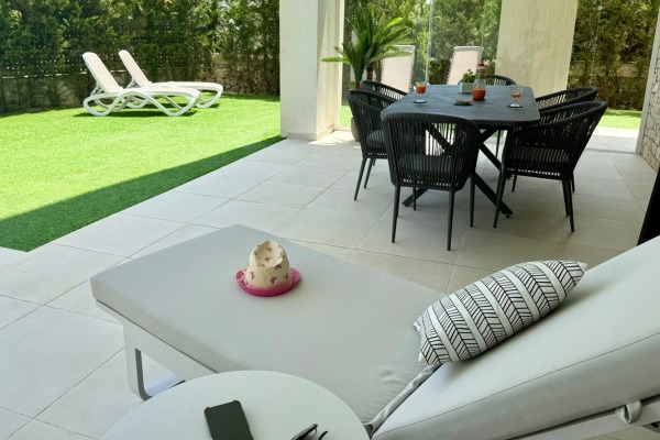 Erdgeschosswohnung mit privatem Garten in Portocolom Bild 11