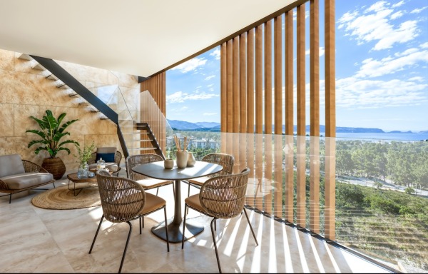 Luxuriöses Neubau-Penthouse mit spektakulärem Meerblick in Paguera Bild 2