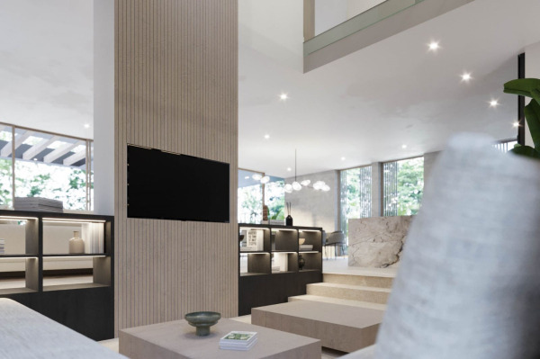 Baugrundstück mit Projekt für eine moderne Villa in Bendinat Bild 5