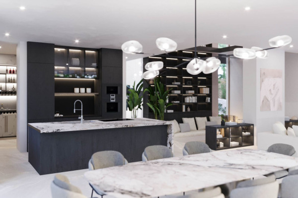 Baugrundstück mit Projekt für eine moderne Villa in Bendinat Bild 7