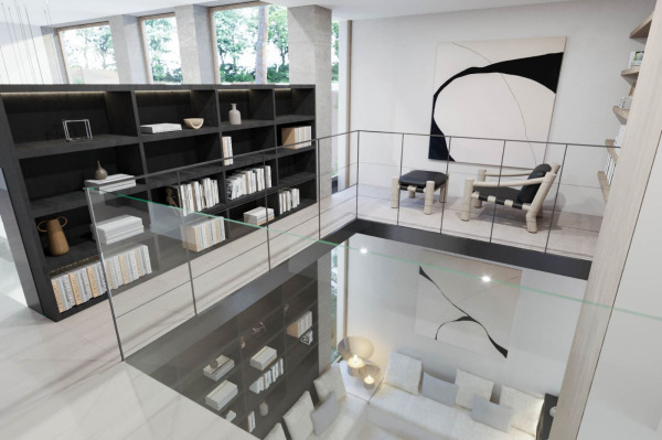 Baugrundstück mit Projekt für eine moderne Villa in Bendinat Bild 9