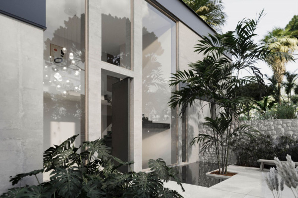 Baugrundstück mit Projekt für eine moderne Villa in Bendinat Bild 10