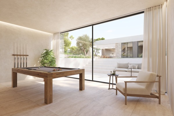 Neubau Luxusvilla in einzigartiger Lage in erster Meereslinie in Sa Torre Bild 11