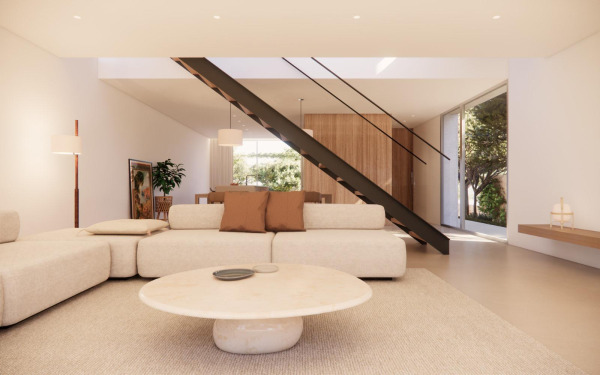 Neugebautes Endreihenhaus mit privatem Pool nah am Strand in Can Picafort Bild 3