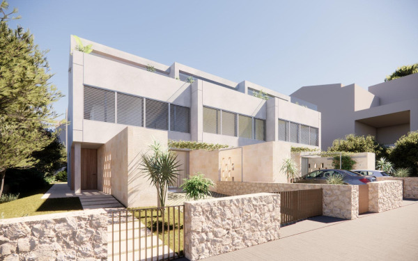 Neugebautes Endreihenhaus mit privatem Pool nah am Strand in Can Picafort Bild 11