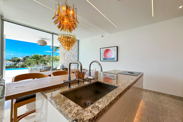 Minimalistische Meerblick-Villa oberhalb des exklusiven Hafens Puerto Portals Bild 6