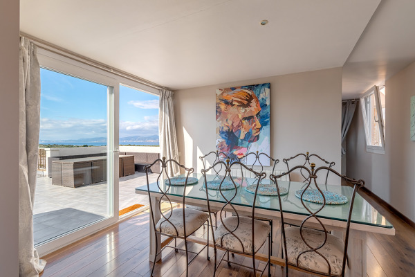 Penthouse mit atemberaubendem Ausblick auf das Meer und die Bucht von Palma Bild 2