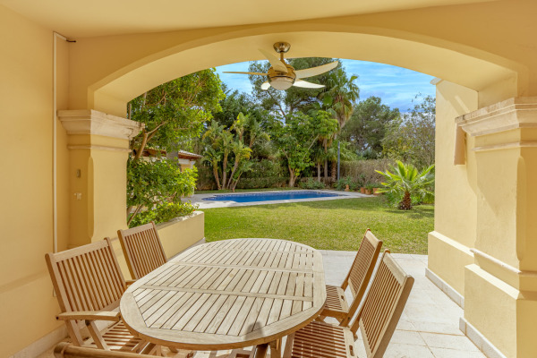 Mediterranes Villen-Anwesen mit Teilmeerblick im Südwesten in Santa Ponsa Bild 5