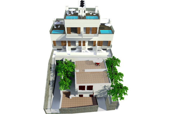 Neugebautes Reihenhaus mit Meerblick in Genova Bild 8