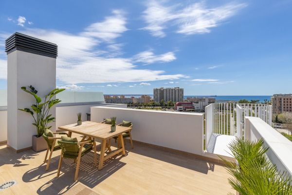 Neubau-Penthouse mit Meerblick zum Erstbezug nahe Portixol Bild 7