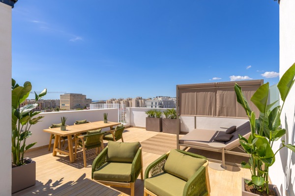 Neubau-Penthouse mit Meerblick zum Erstbezug nahe Portixol Bild 10