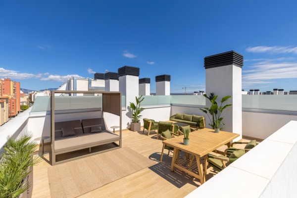 Neubau-Penthouse mit Meerblick zum Erstbezug nahe Portixol Bild 12