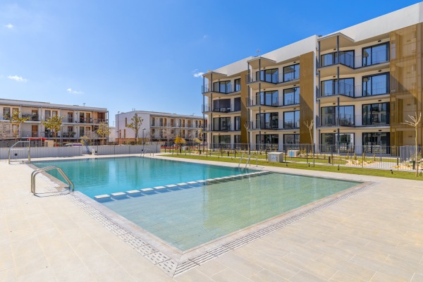 Neubauwohnung in moderner Apartment Anlage nahe am Strand