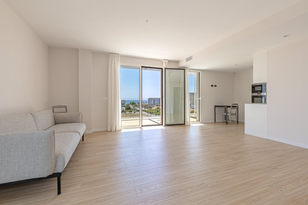 Neues Meerblick-Penthouse in einem Neubaugebiet hinter Portixol Bild 3
