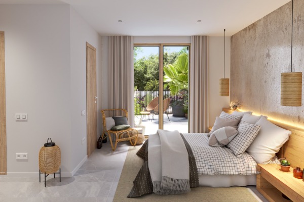 Moderner Reihenhaus-Neubau im Nordosten von Mallorca in Arta Bild 10