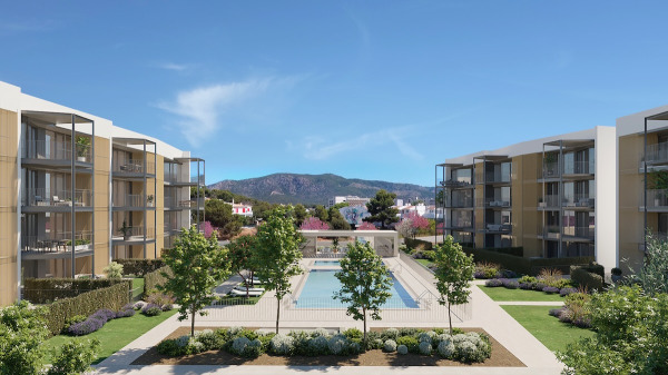 Neubauwohnungen in moderner Anlage in Strandnähe in Palmanova Bild 4