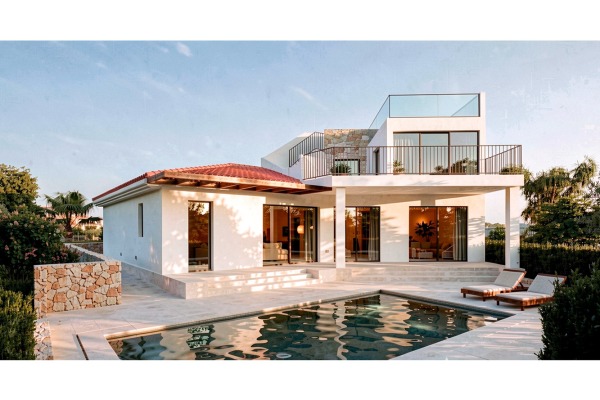 Zeitgemäße Designer-Villa mit Pool und herrlichem Weitblick Bild 2