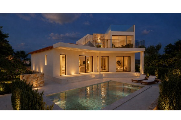 Zeitgemäße Designer-Villa mit Pool und herrlichem Weitblick Bild 4