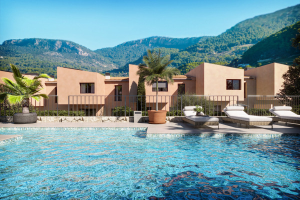 Neubau-Reihenhäuser mit privatem Garten und Gemeinschaftspool in Esporles Bild 6