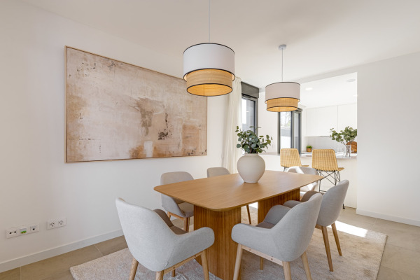 Moderne Neubau-Doppelhaushälfte mit Pool in Puig de Ros Bild 6