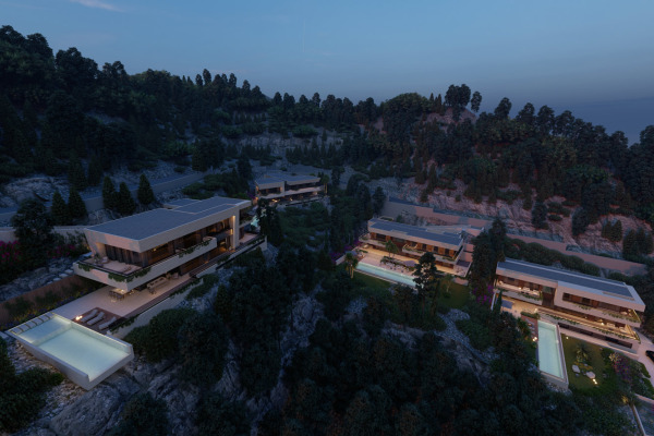 Baugrundstück mit Projekt für eine Luxusvilla mit Meerblick in Son Vida Bild 7