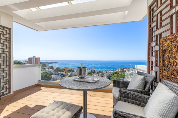 Penthouse mit beeindruckendem Rundumblick über die Dächer von San Agustín Bild 2