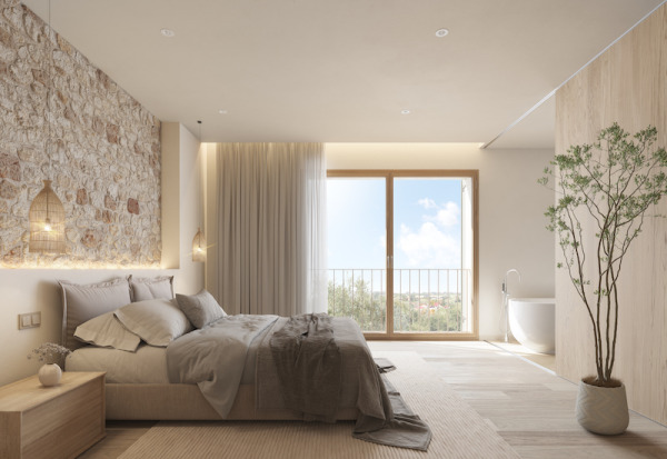 Neubauprojekt eines Stadthauses mit Pool in Santanyi Bild 4