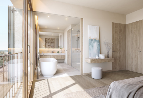 Neubauprojekt eines Stadthauses mit Pool in Santanyi Bild 5