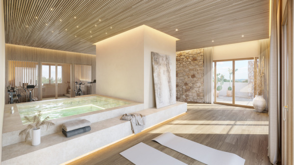 Neubauprojekt eines Stadthauses mit Pool in Santanyi Bild 6