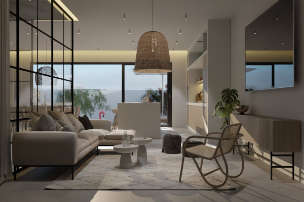 Neubauprojekt eines Stadthauses in Strandnähe in El Molinar Bild 3