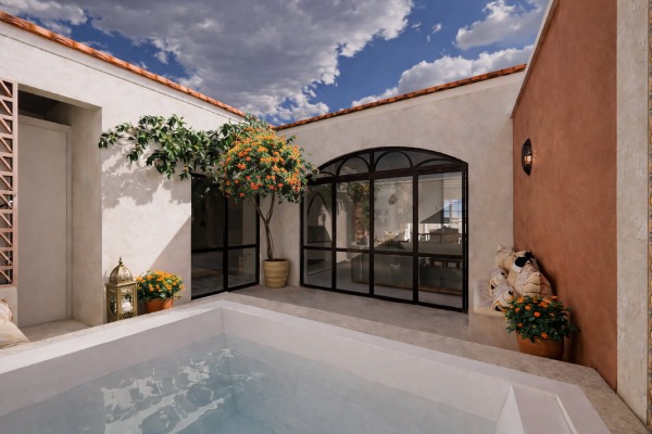 Renoviertes Reihenhaus mit privatem Pool in exklusiver Wohnanlage in Illetas