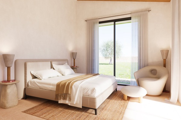 Neubauprojekt einer stilvollen Finca mit herrlichem Blick in Inca Bild 9