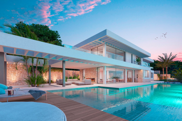 Grundstück mit Baugenehmigung und herrlichem Panoramablick in Bunyola Bild 2