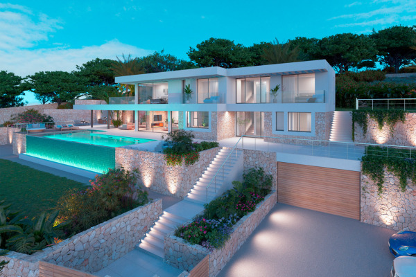 Grundstück mit Baugenehmigung und herrlichem Panoramablick in Bunyola Bild 7