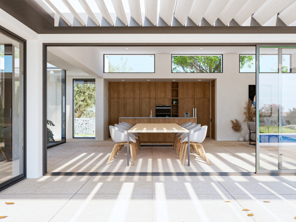 Baugrundstück mit eingereichter Baulizenz für eine Villa mit Pool Bild 5