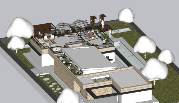 Baugrundstück mit eingereichter Baulizenz für eine Villa mit Pool Bild 10