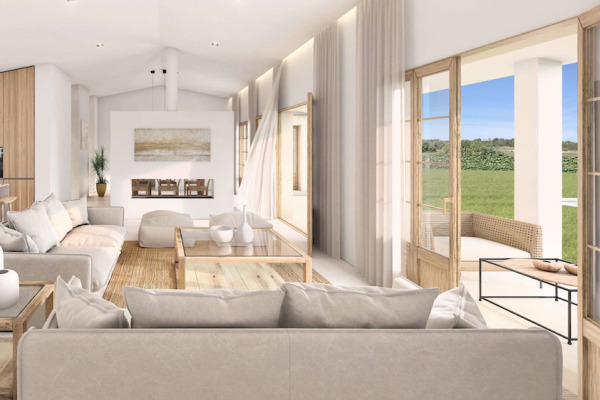 Landhaus-Neubauprojekt mit herrlichem Pool in Campos Bild 4