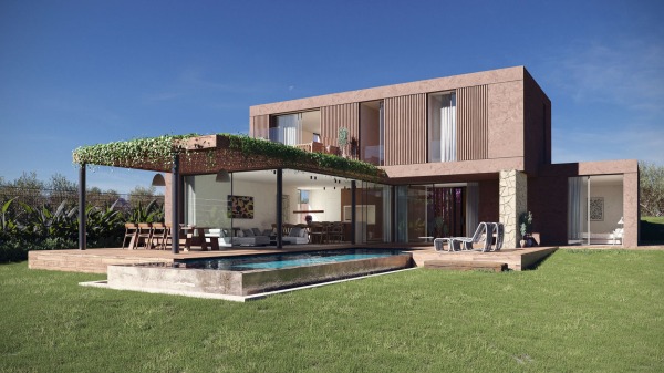 Modern gestaltete Neubauvilla mit tollem Blick in Sa Torre