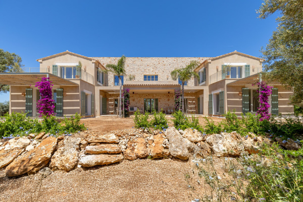 Mediterrane Neubaufinca mit Gästehaus bei Sa Rapita nahe Es Trenc Strand Bild 3