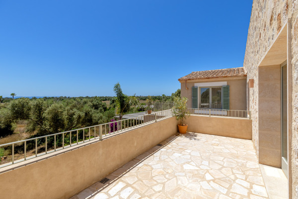 Mediterrane Neubaufinca mit Gästehaus bei Sa Rapita nahe Es Trenc Strand Bild 9
