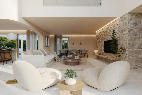 Komplett renovierte Villa mit Ferienvermietungslizenz in Santa Ponsa Bild 3