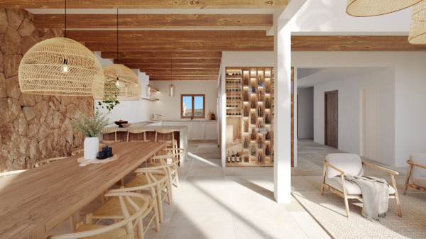 Elegantes Neubau-Stadthaus mit exklusiver Ausstattung und Pool in Santanyi Bild 4