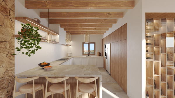 Elegantes Neubau-Stadthaus mit exklusiver Ausstattung und Pool in Santanyi Bild 5